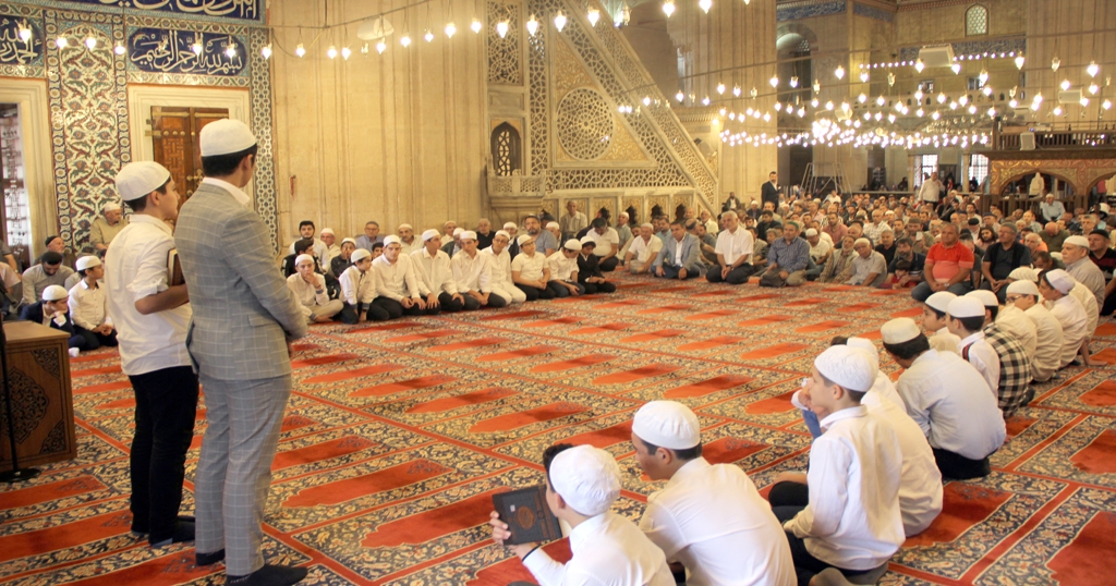 Hafız çocuklara Selimiye’de tören    