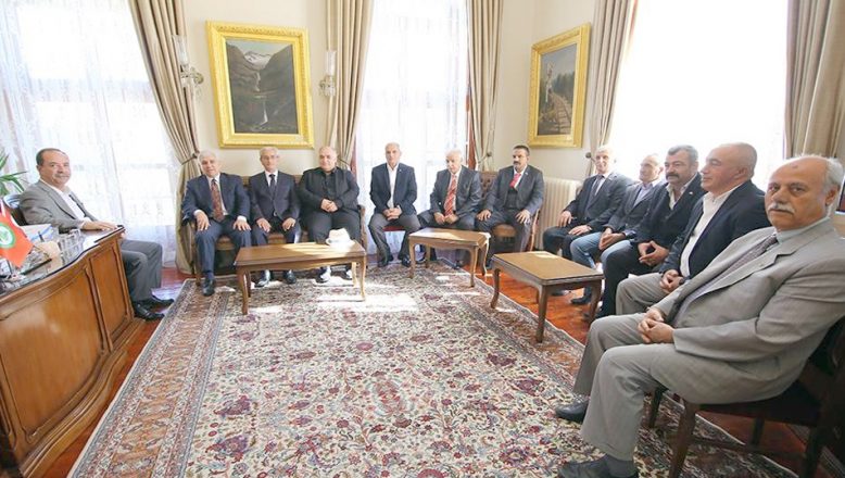 MHP’den Başkan Gürkan’a ziyaret
