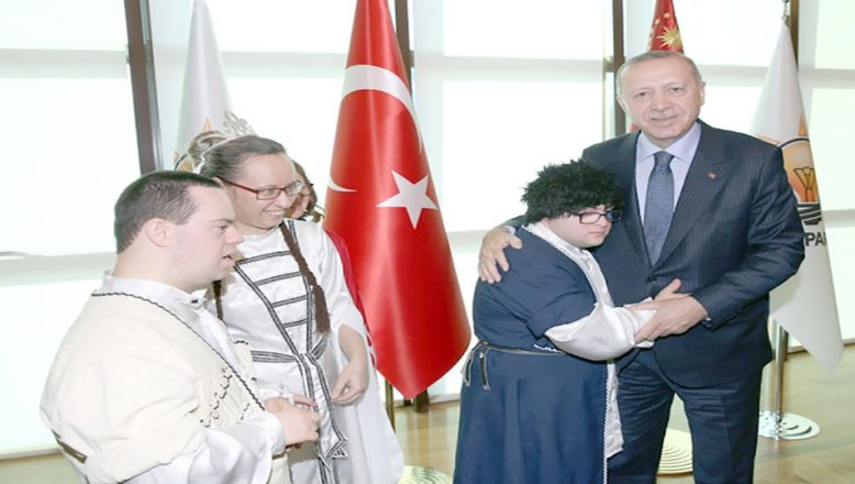 Cumhurbaşkanı Erdoğan’ı ziyaret ettiler