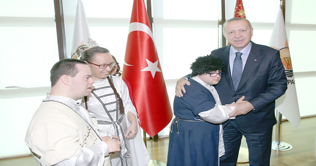 Cumhurbaşkanı Erdoğan’ı ziyaret ettiler