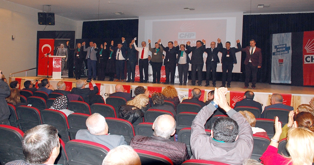 CHP Keşan İlçe Başkanlığına Recep Pekcan seçildi