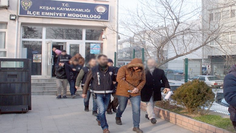 Edirne’de fuhuş operasyonunda 7 şüpheli gözaltına alındı