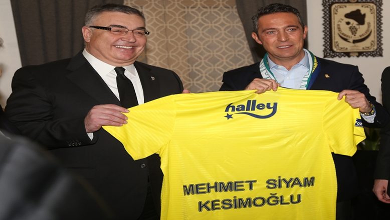 Fenerbahçe’den Başkan Kesimoğlu’na özel teşekkür