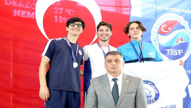 Paletli Yüzme Şampiyonası’nda 3 Türkiye rekoru kırıldı