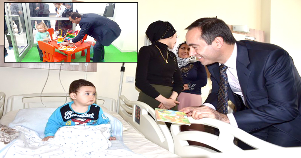 Şarköy Devlet Hastanesi’nde, Çocuk Kütüphanesi açıldı