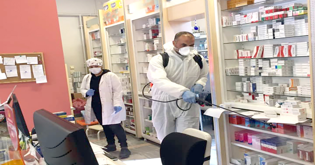 Edirne Belediyesi dezenfekte çalışmalarını sürdürüyor