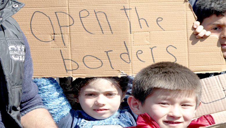 Göçmen çocuklardan “sınırları açın” çağrısı