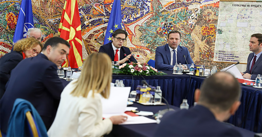Makedonya Milli Güvenlik Konseyi’nde koronavirüs salgını ele aldı