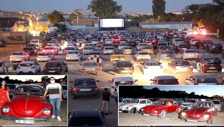 ‘Arabalı Sinema Gecesi’ ile sinema keyfi, arabalara taşındı
