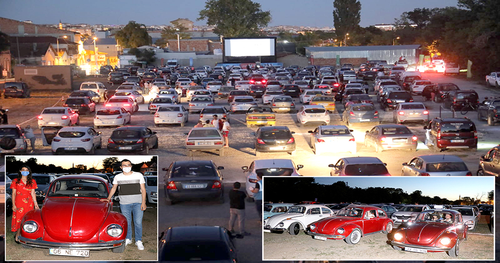 ‘Arabalı Sinema Gecesi’ ile sinema keyfi, arabalara taşındı