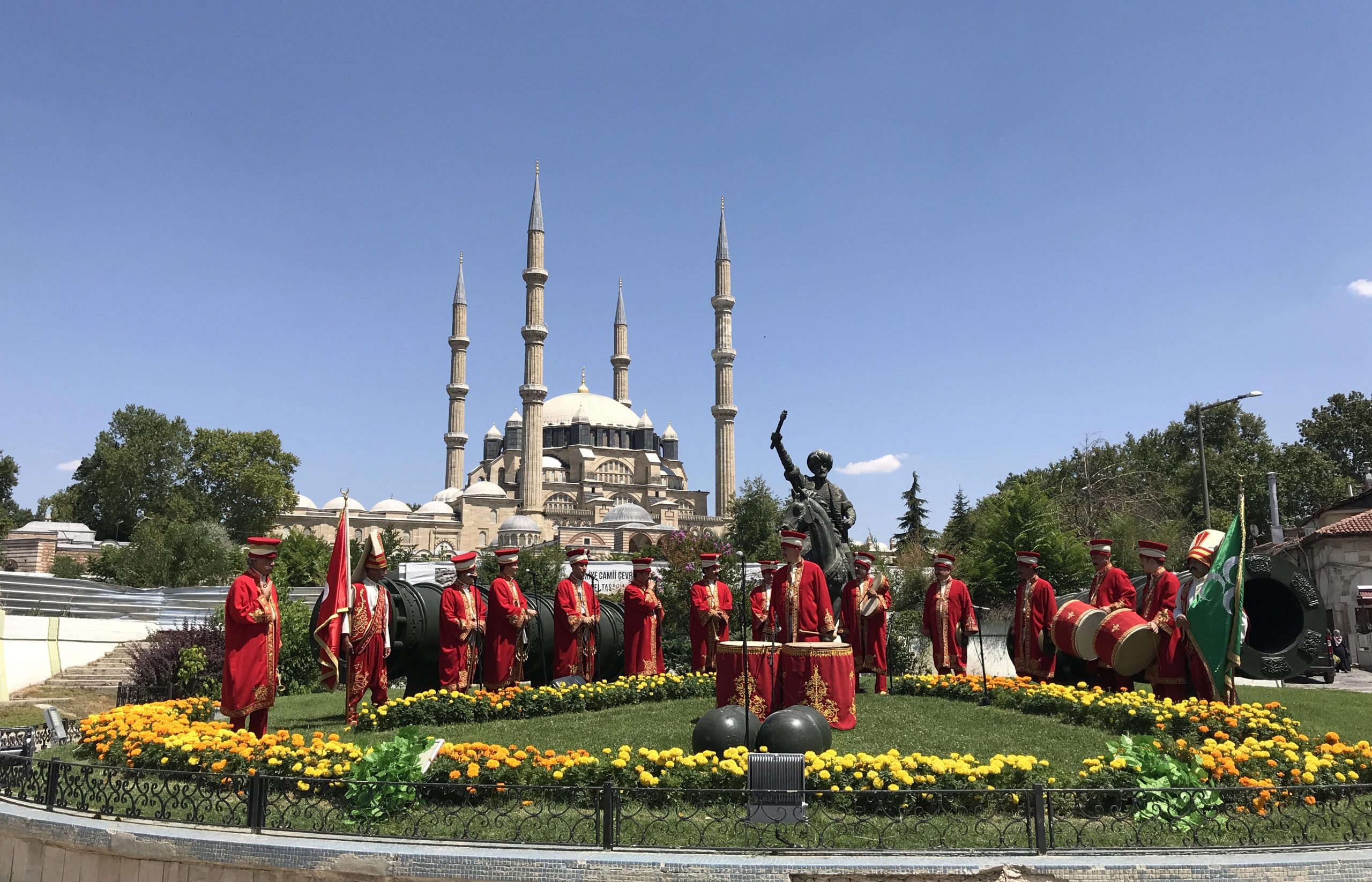 Mehteran, Selimiye Meydanı’nda konser verdi