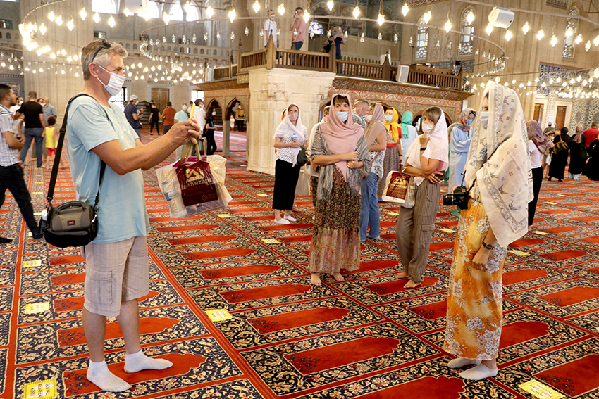 Ukraynalı turizmcilere Edirne tanıtımı