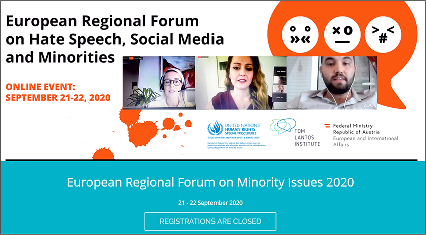 Avrupa Azınlık Sorunları Bölgesel Forumu’na katıldılar