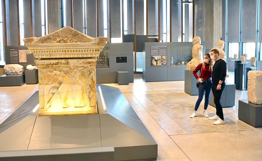 Troya Müzesi’ne, pandemi de 1 milyon sanal ziyaret