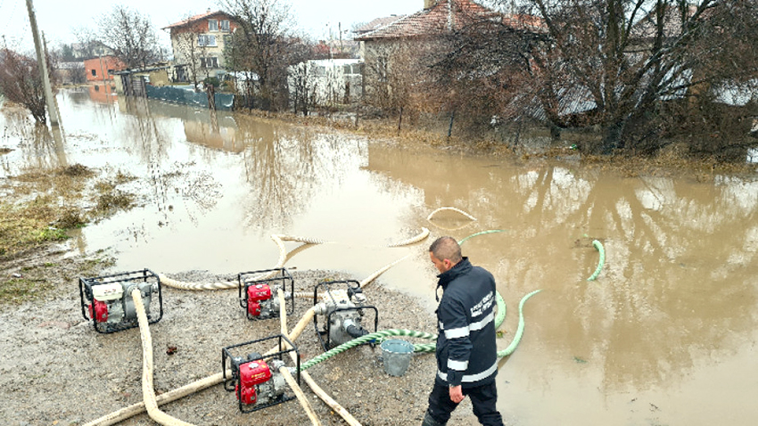 Sağanak yağışların ardından, Bulgaristan’daki durum