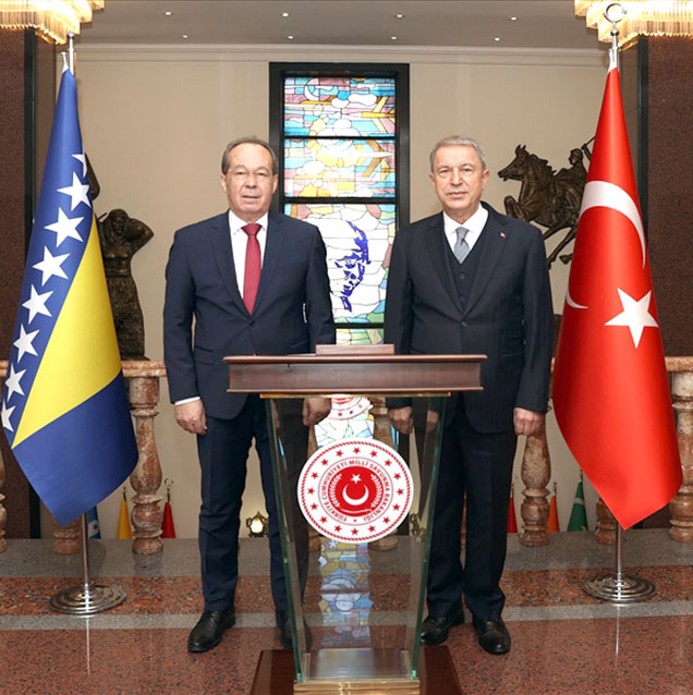 Bosna Hersek Savunma Bakanı Podzic, Türkiye’ye geldi