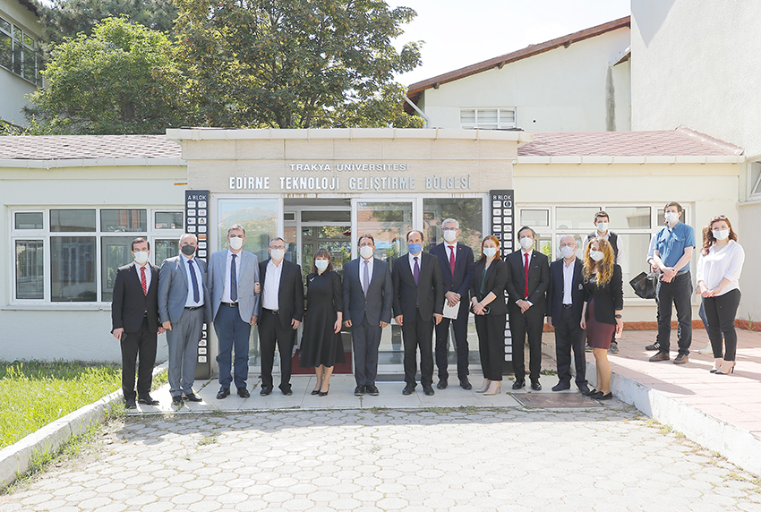 Kuzey Makedonya Eğitim Ve Bilim Bakanı Teknopark’ı İnceledi