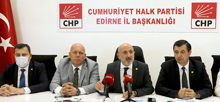 CHP heyeti Edirne’ye geldi