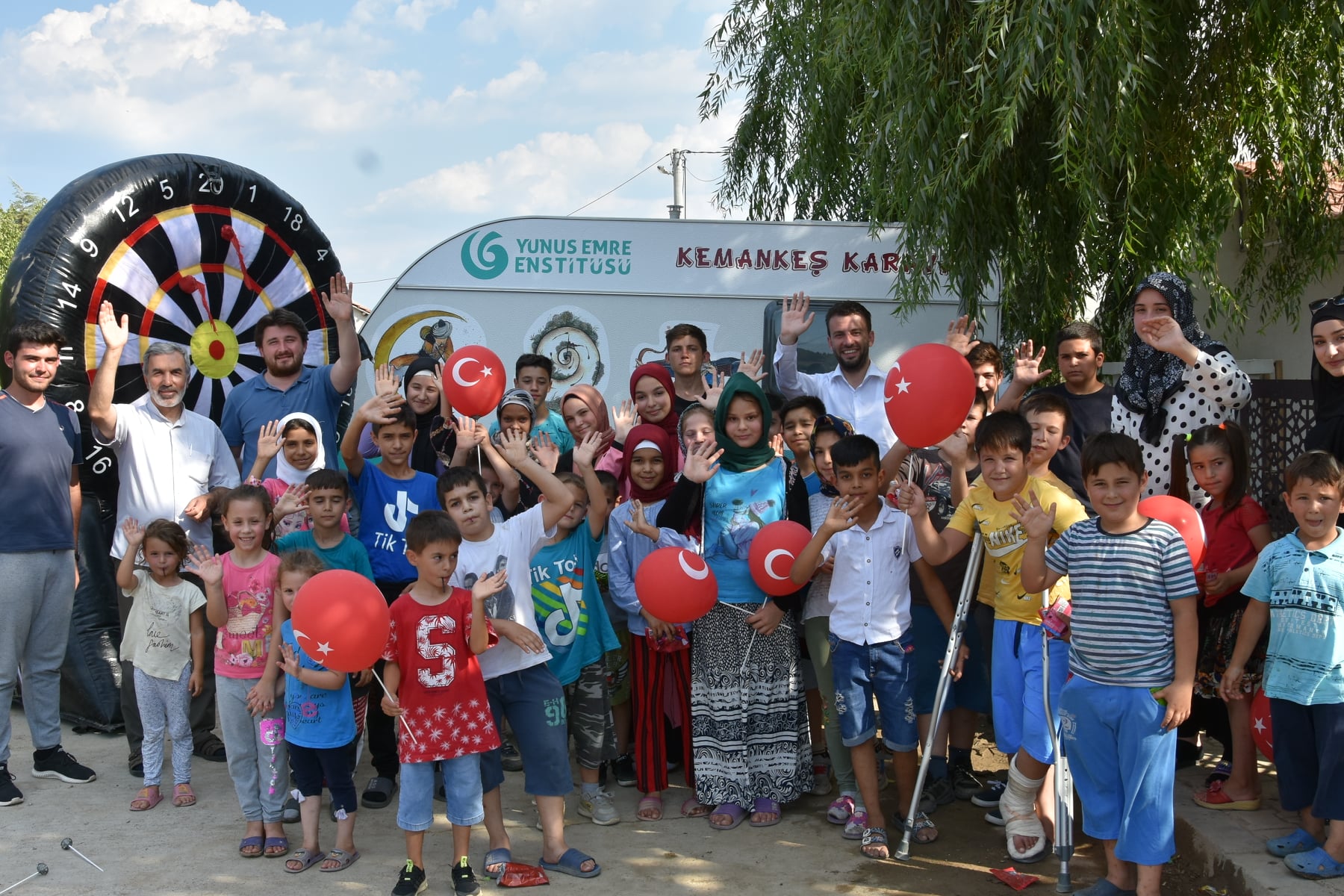Kuzey Makedonyalı çocuklar ‘Oyun Karavanı’nda buluştu