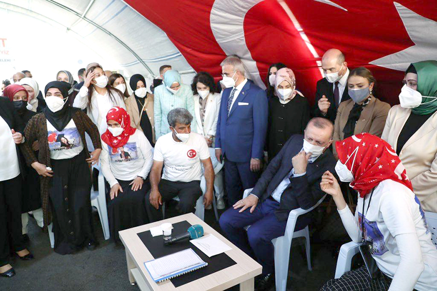 Aksal, Cumhurbaşkanı Erdoğan ile Diyarbakır’daydı