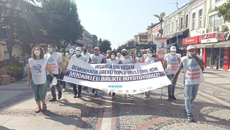 KESK, Ankara’ya yürüyüş başlattı