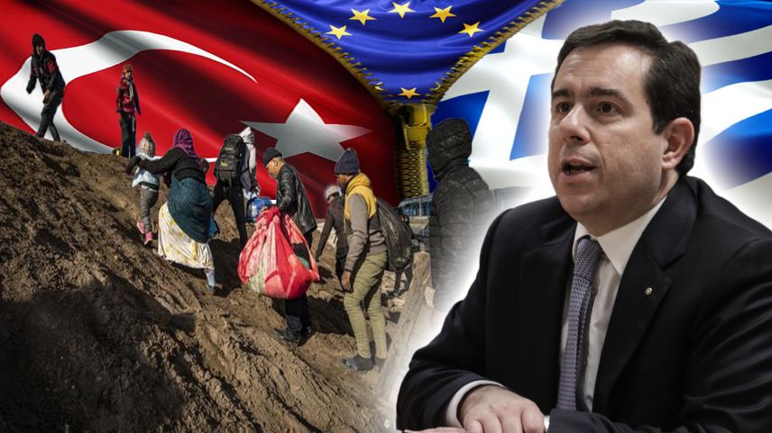 Afgan göçmen edişesi! Göç Bakanı Mitarakis: “Kapasitemiz yok, Türkiye’ye destek verelim”