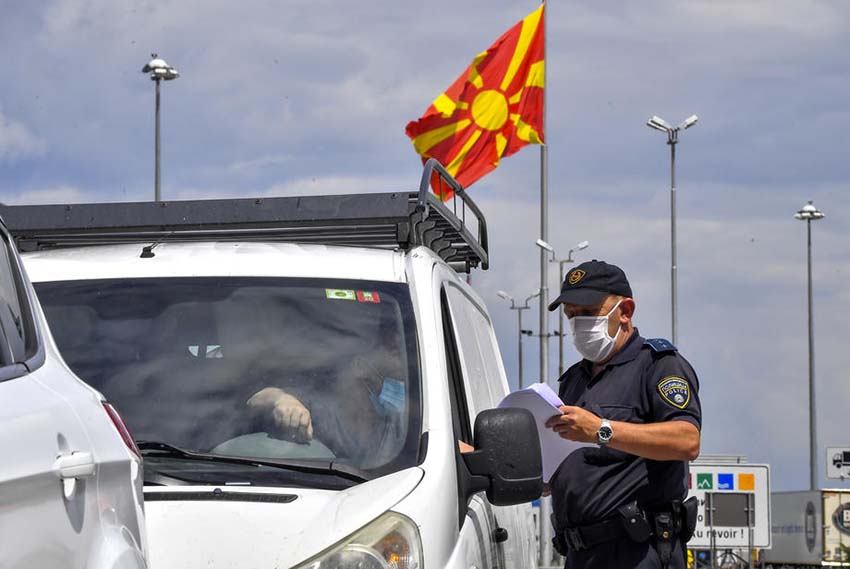 Kuzey Makedonya’ya girişlerde yeni tedbirler devrede