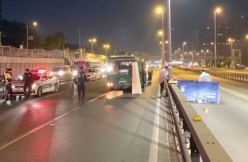 İstanbul’da trafik kazasında 1 kişi öldü
