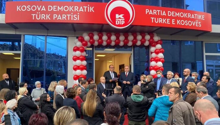 Kosova Demokratik Türk Partisi yeni binasını açtı