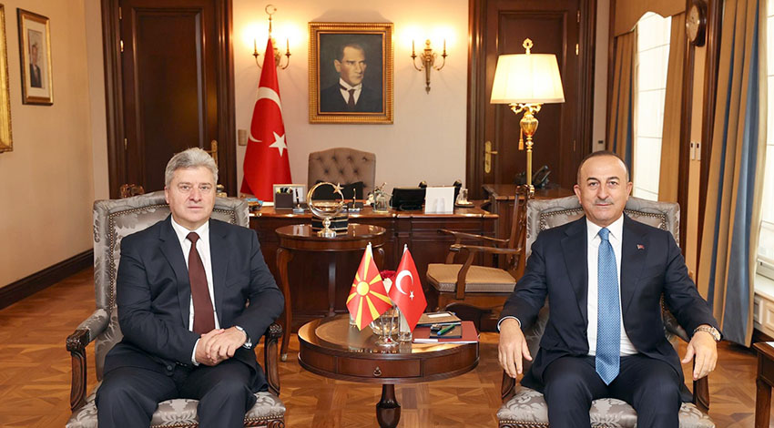 Bakan Çavuşoğlu, “Kuzey Makedonya’ya desteğimiz sürecek”