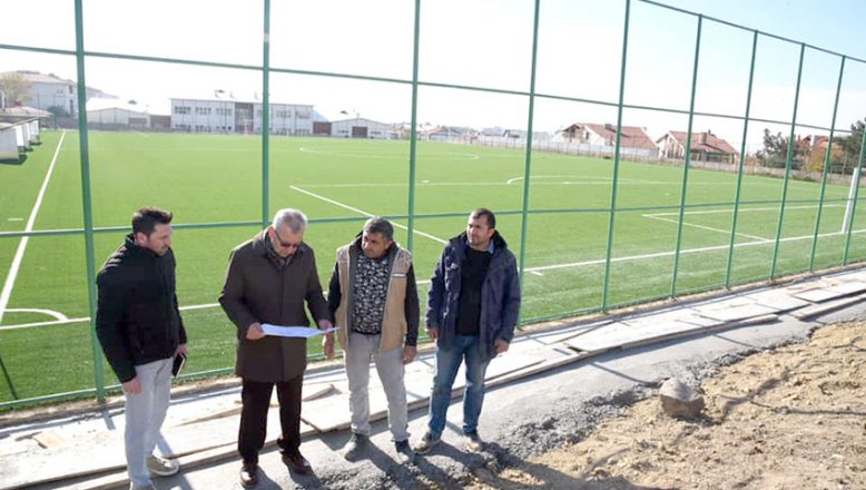 Keşan Atatürk Stadyumu’nun yüzde 90’ı tamamlandı