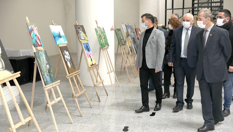 ‘Kent Ressamları’ resim sergisi açıldı