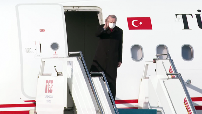 Cumhurbaşkanı Erdoğan, Arnavutluk’a gitti