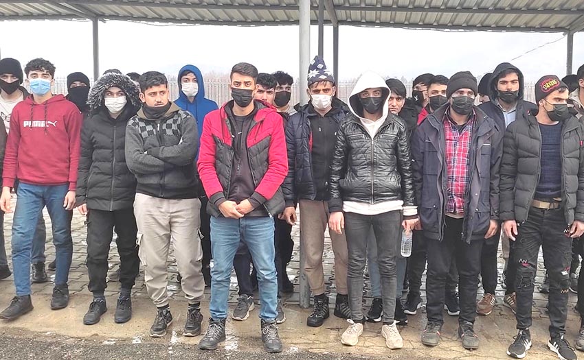 Kırklareli’nde 114 düzensiz göçmen yakalandı
