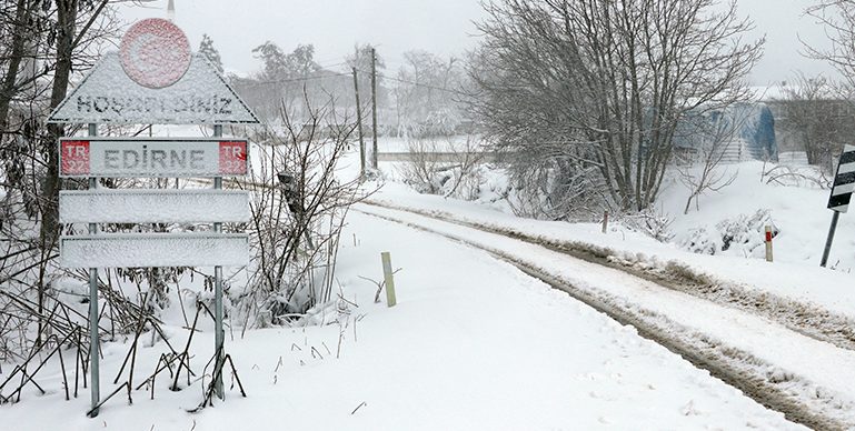 Trakya’da hafta sonu kar yağışı bekleniyor