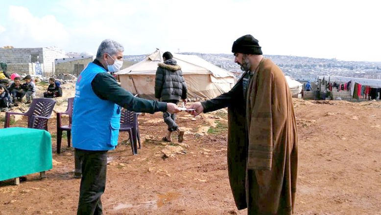 Yardımlar İdlib’e ulaştırıldı