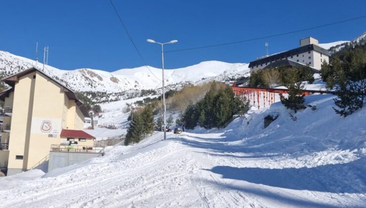 Kayak Merkezi çığ riski nedeniyle kapatıldı