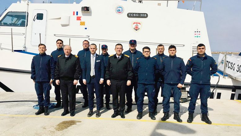Komutanlardan Enez Sahil Güvenlik Bot Komutanlığına ziyaret