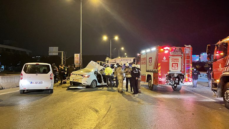 Kadıköy’deki trafik kazasında 1 kişi öldü, 1 kişi yaralandı