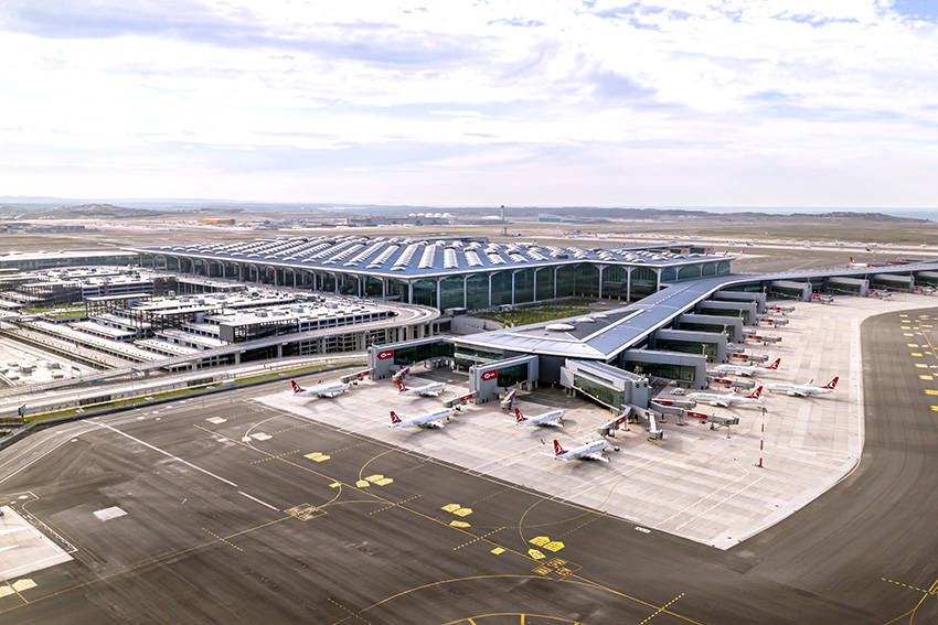 İstanbul Havalimanı, dünyanın en yoğun ikinci havalimanı oldu