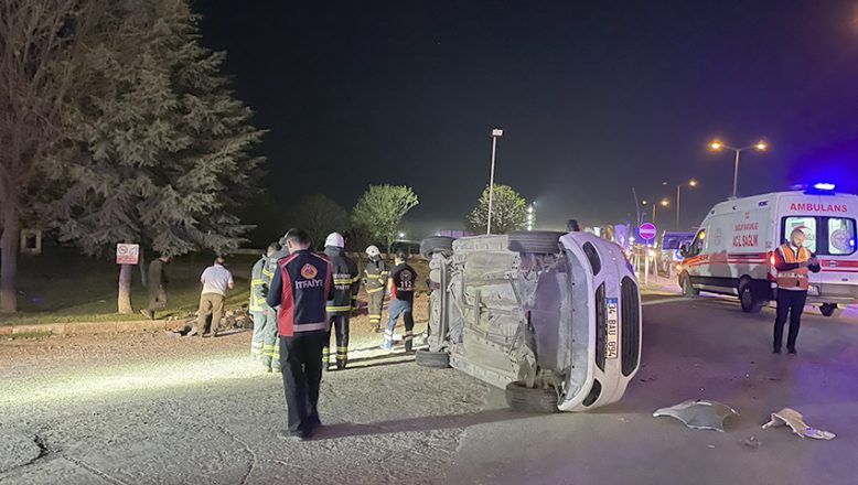 Trafik kazasında 7 göçmen yaralandı