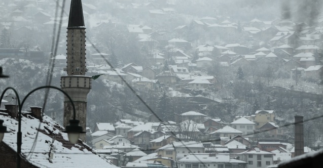 Saraybosna’da nisanda kar sürprizi