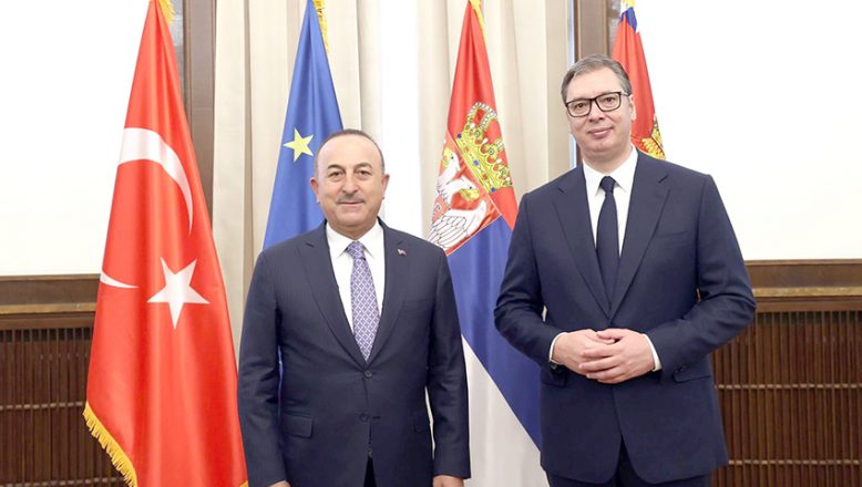 Dışişleri Bakanı Mevlüt Çavuşoğlu, Sırbistan ve Kuzey Makedonya’yı ziyaret etti.