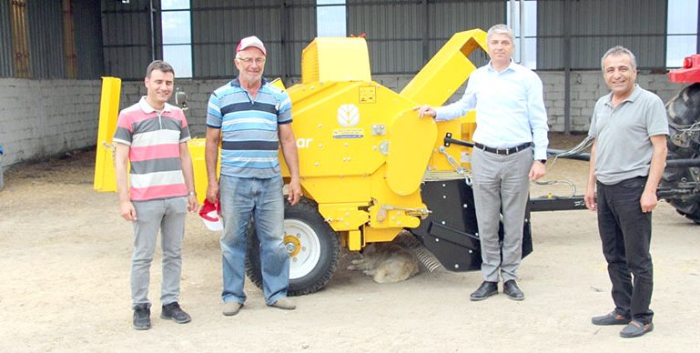 279 çiftçiye makine ekipman desteği