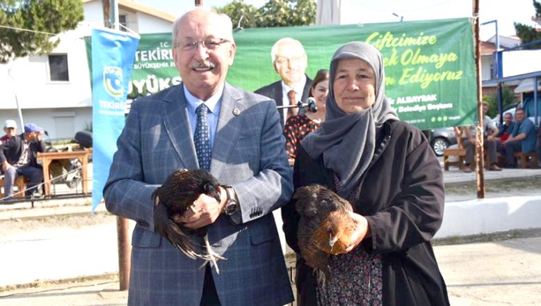 ‘Yumurta Tavukçuluğunun Yaygınlaştırılması’ projesi hayata geçirildi