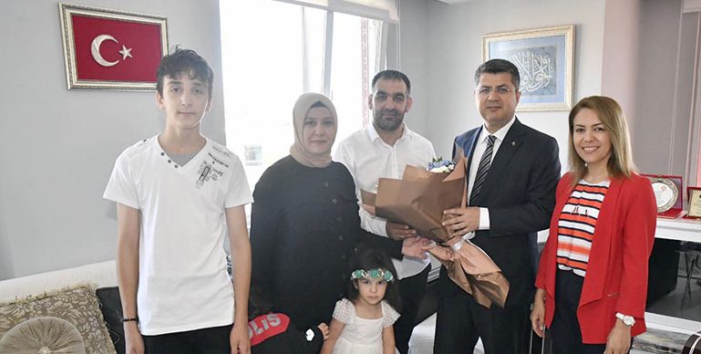 Vali Kırbıyık, 15 Temmuz gazilerini ziyaret etti