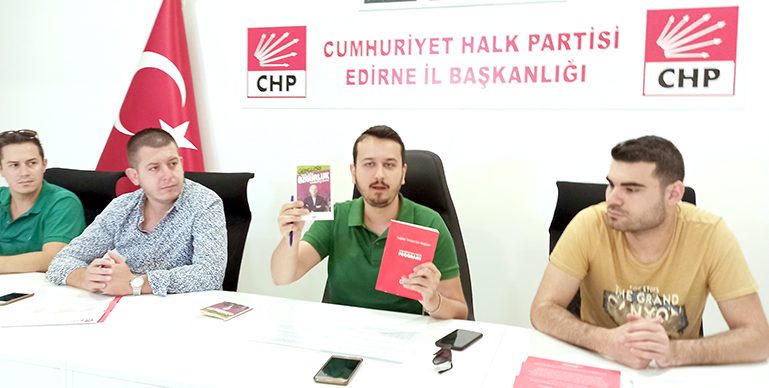 CHP’li gençlerden Kılıçdaroğlu’na teşekkür