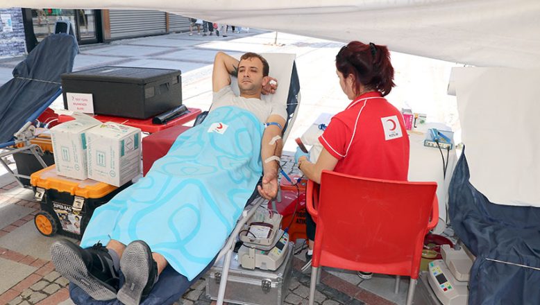 Kan bağışı kampanyası düzenlendi