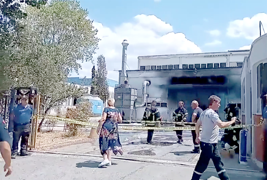 Boya fabrikasında patlama: 3 kişi ağır yaralandı