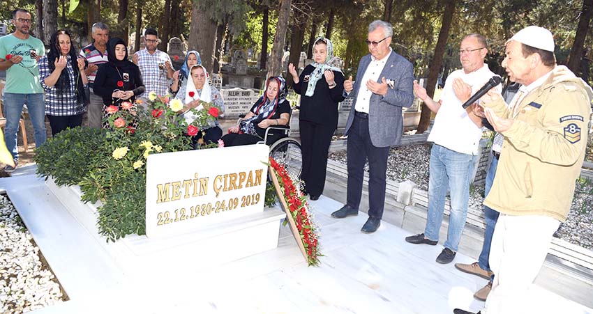 Metin Çırpan, ölüm yıldönümünde anıldı